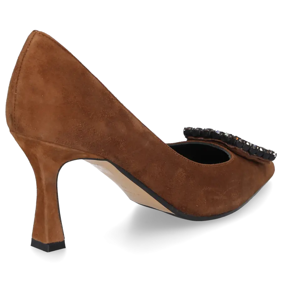 Roberto Festa - Pumps LILLY Veloursleder - braun