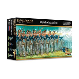 Napoleonic Belgian Line Infantry Firing