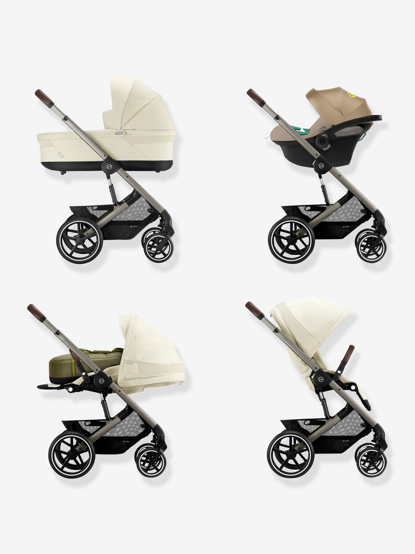 Poussette réversible CYBEX Gold Balios S Lux 2023 sky blue