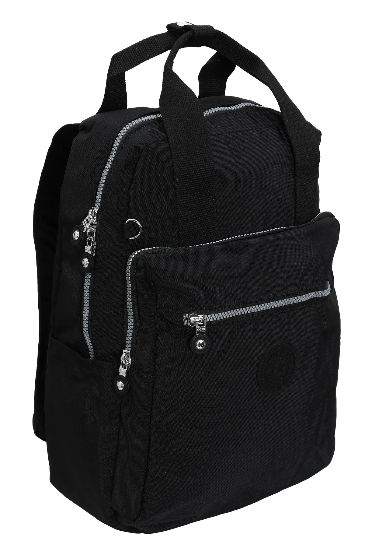 Mindesa  Rucksack - Schwarz - Unifarben