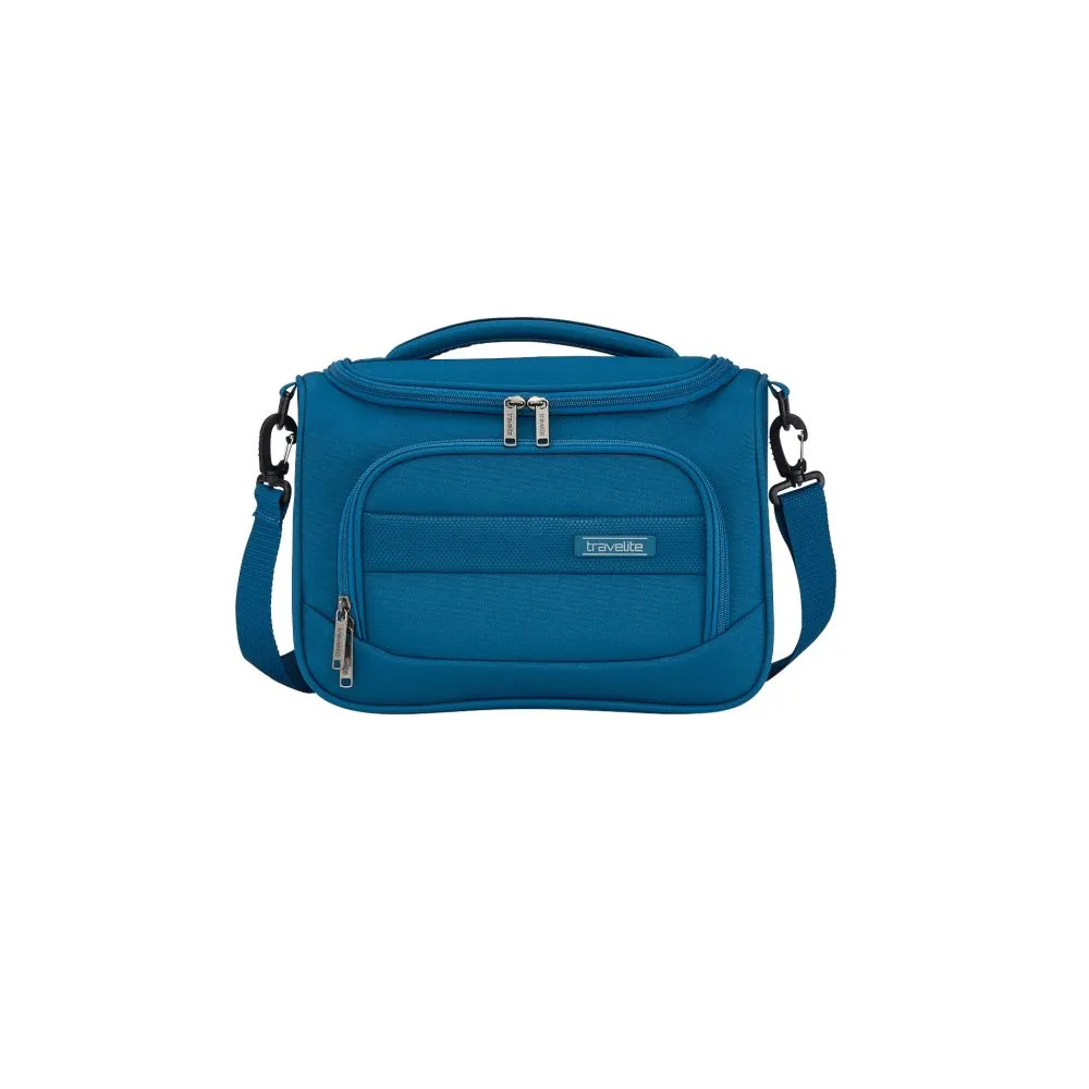 Travelite CHIOS Kofferset mit 4 Rollen Gr. L\/M (inkl. Reisetasche + Beautycase) - Petrol