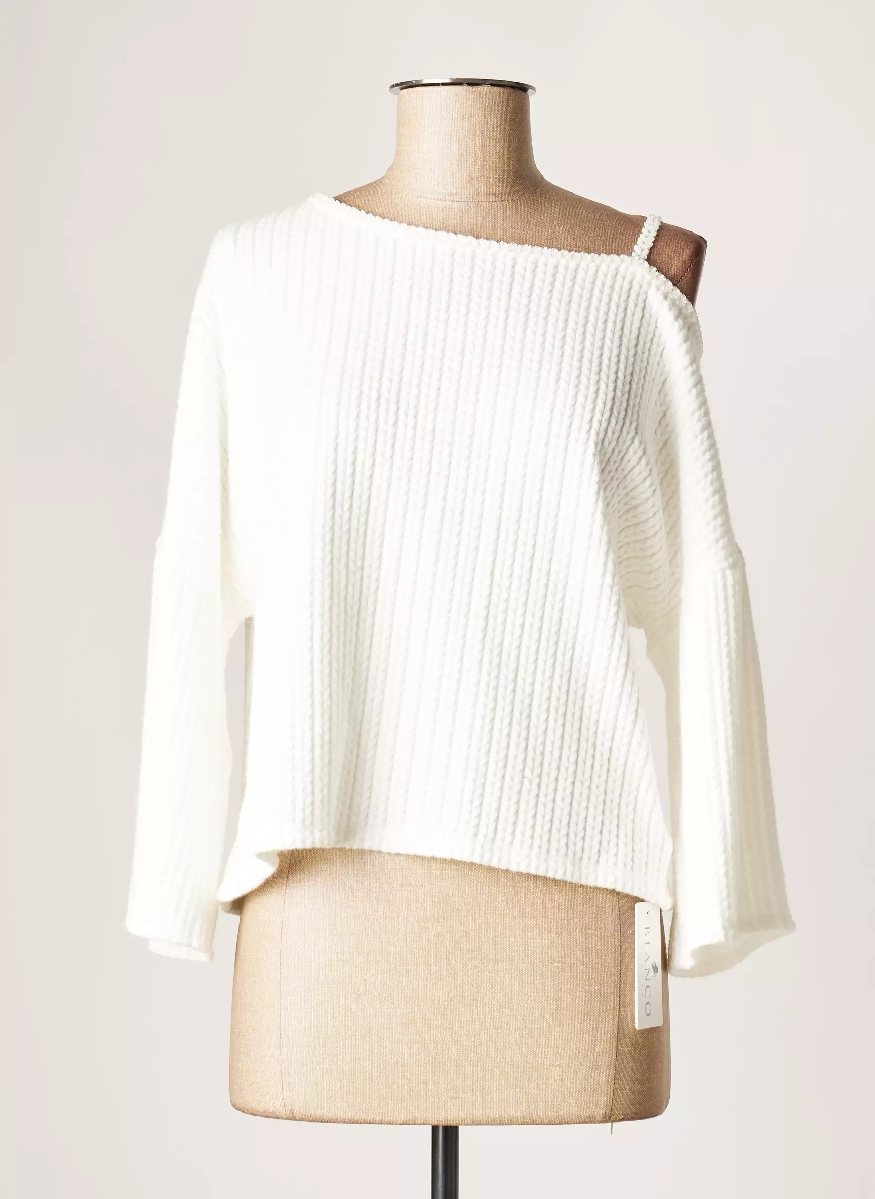 Bianco Evento Pulls Femme couleur blanc