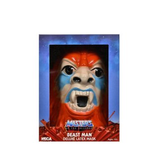 Masters of the Universe Replik Deluxe Latexmaske - Beastman