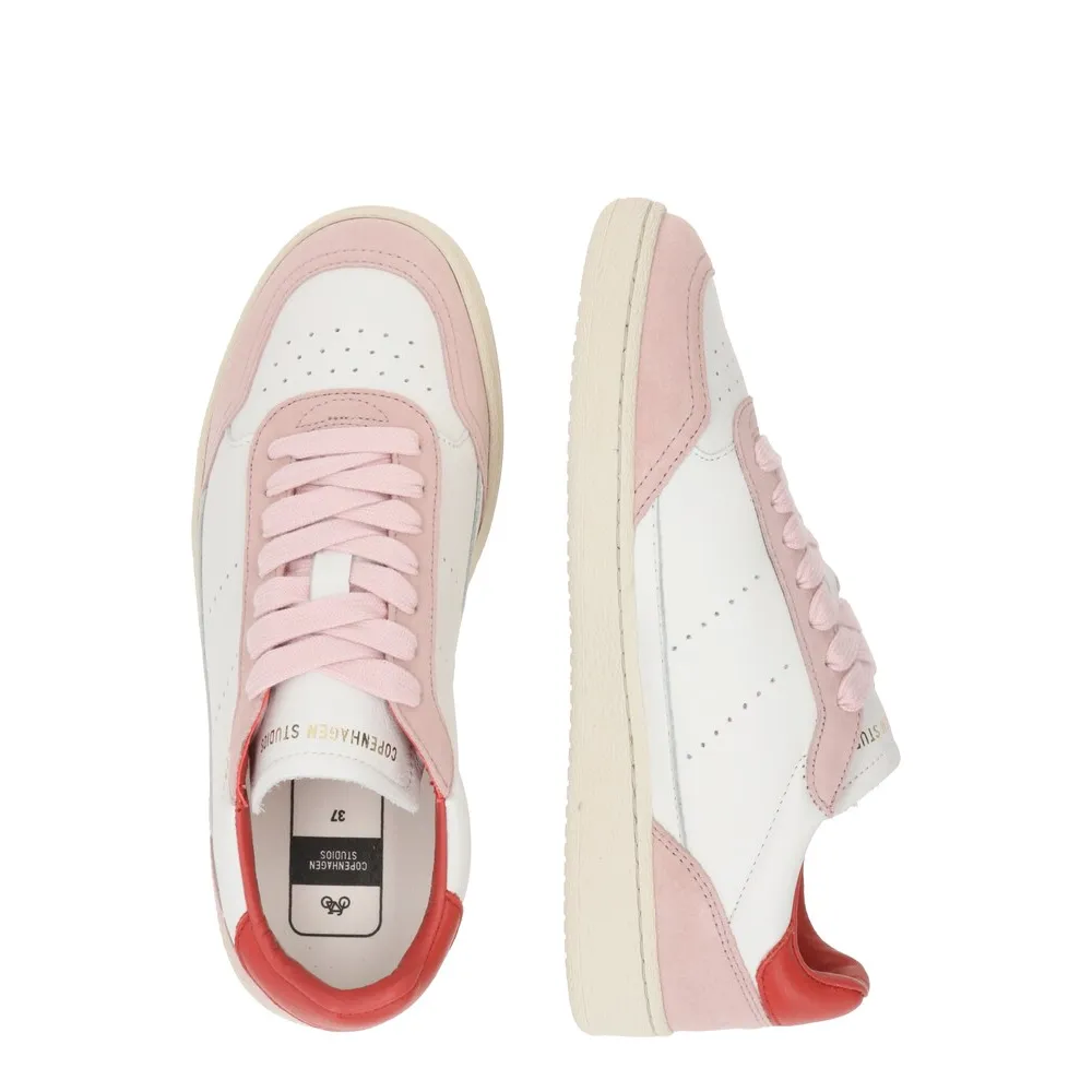 Copenhagen Studios CPH255 LEATHER MIX CPH255-WHITE-PINK / weiss