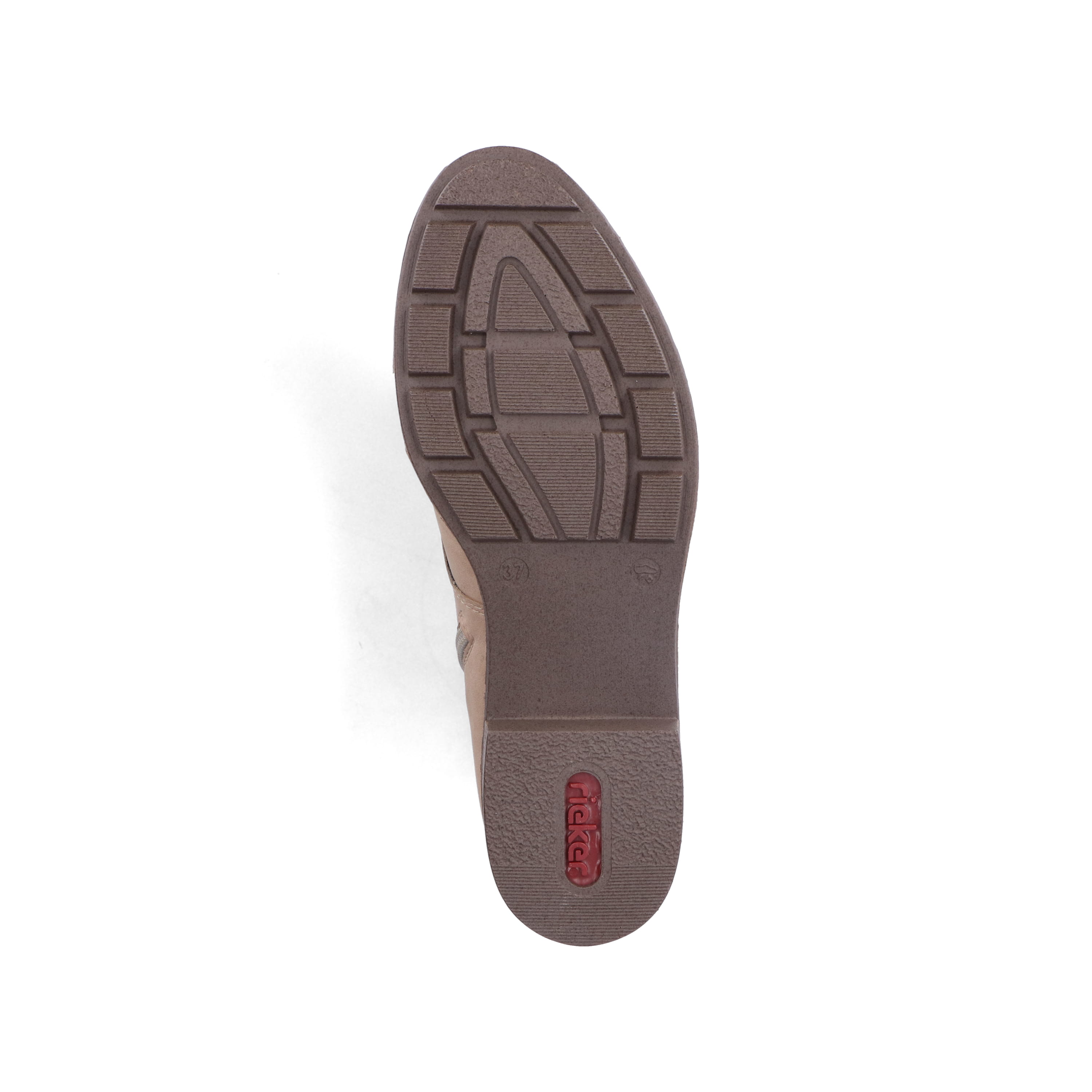 Rieker Damen Schnürstiefel sandbeige