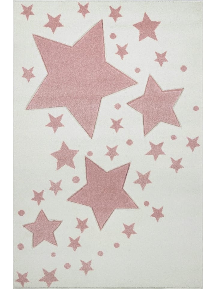 Livone Teppich STARLINE creme/rosa günstig kaufen