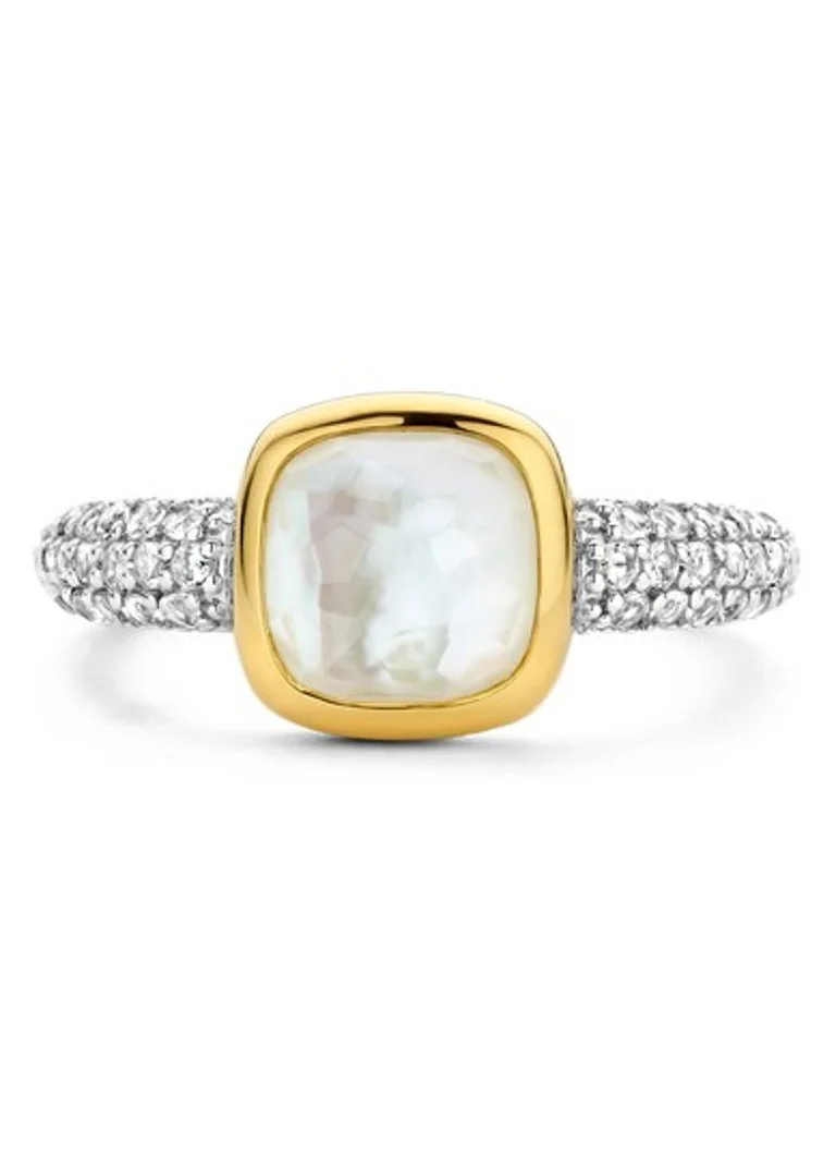 TI SENTO - Milano Ring gold-plated 12331MW
