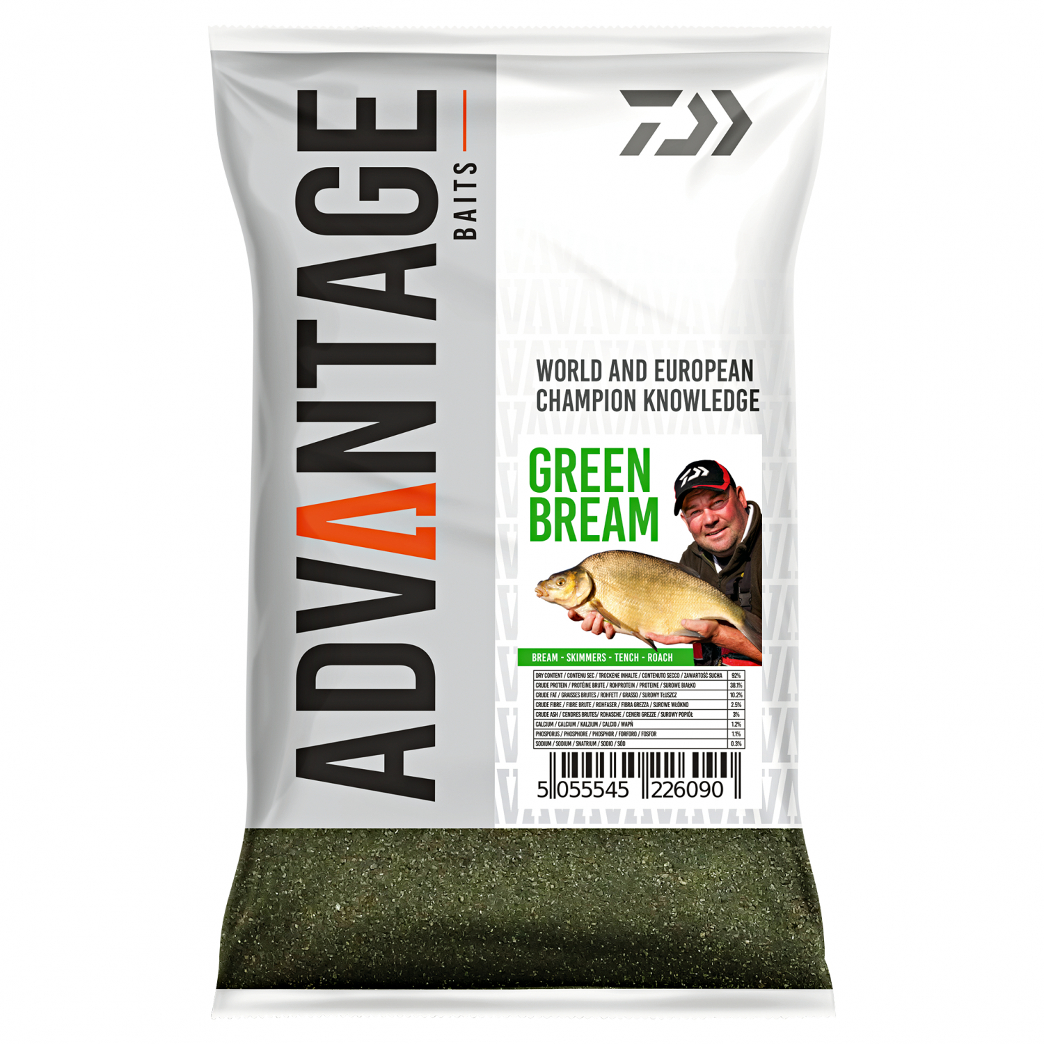 Daiwa Grundfutter Mix Advantage (Green Bream)
