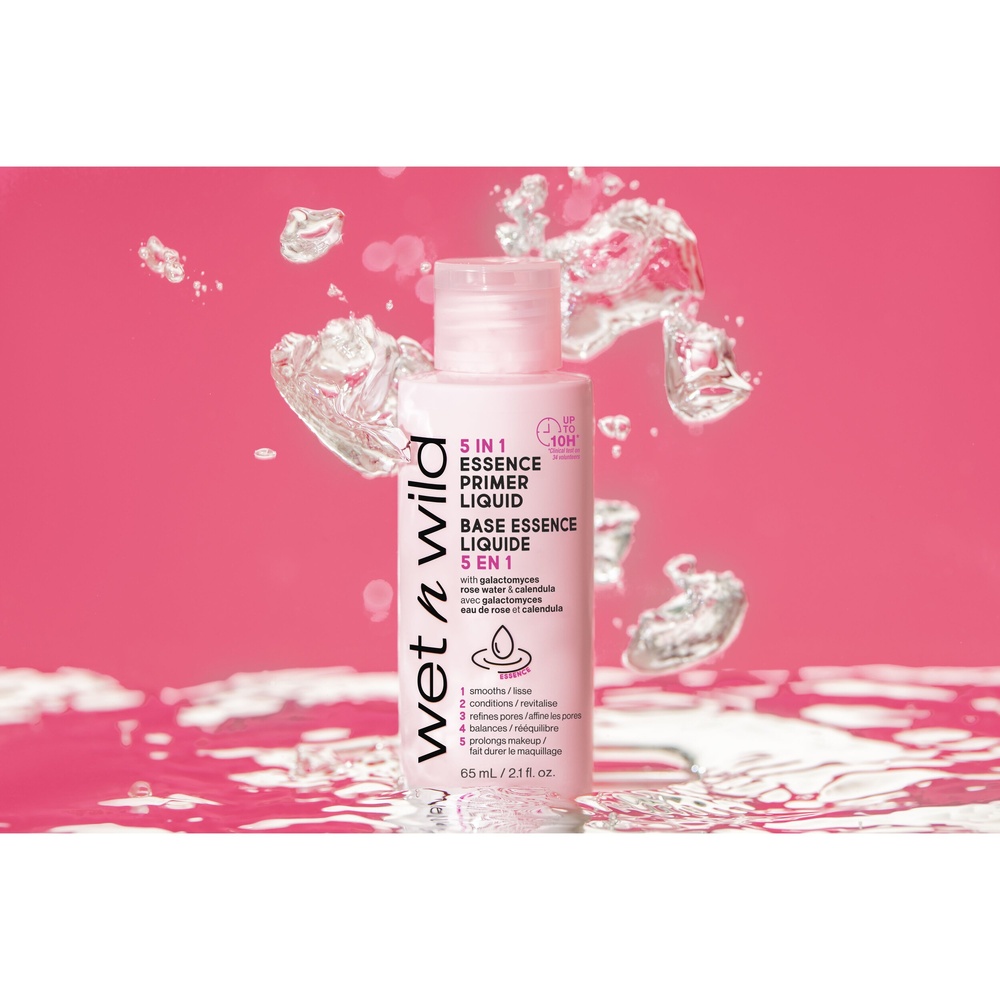 wet n wild 5-in-1 Essence Primer Liquid - Base liquide 5-en-1