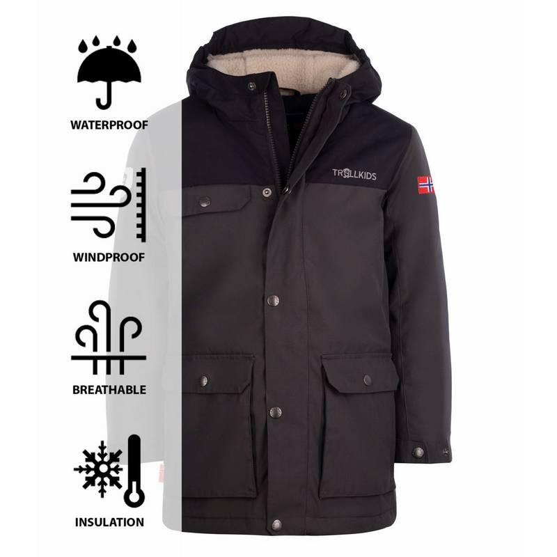 Trollkids Gudvangen Regenjacke Kinder