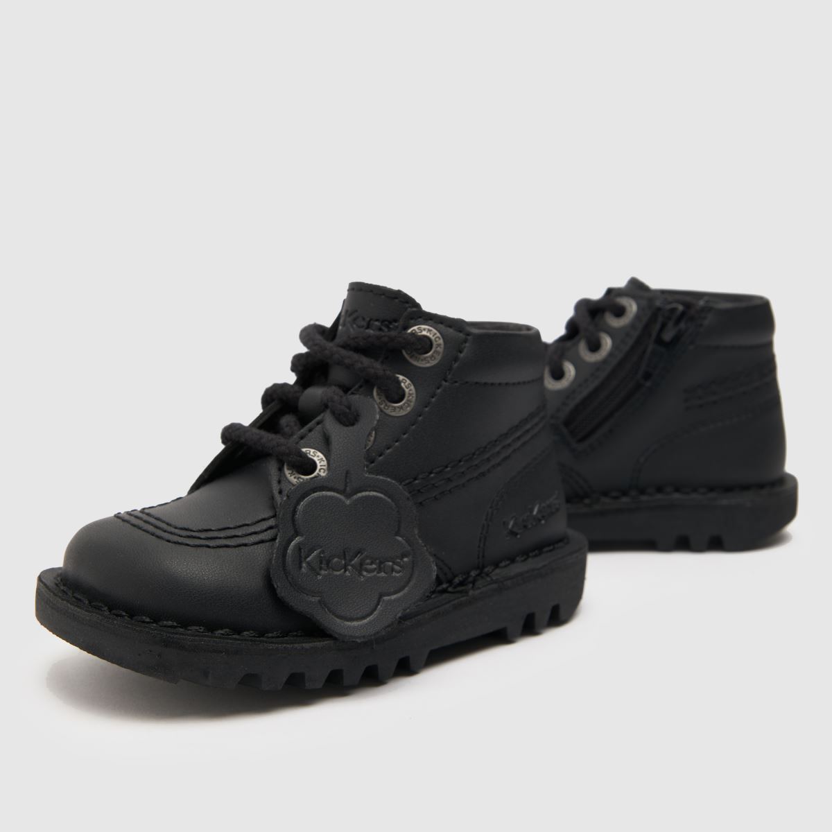 Kickers fekete Kick Hi Fiú Kisgyermek Csizma