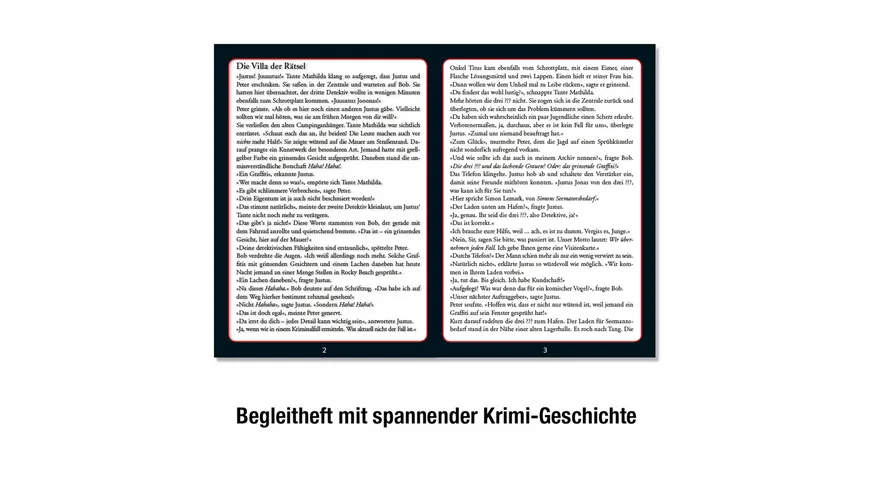 KOSMOS - Krimi Puzzle: Die drei ??? - Die Villa der Rätsel - Löst den Fall!