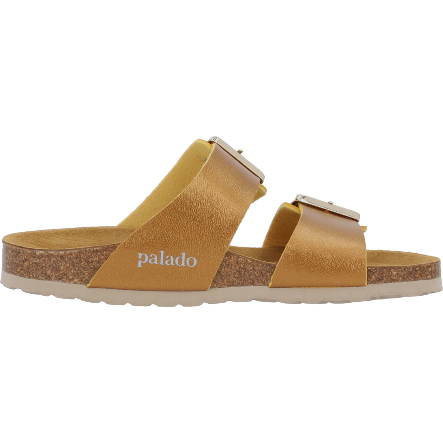 Palado Samos GS, Pantoletten, Damen, Senf/Gold
