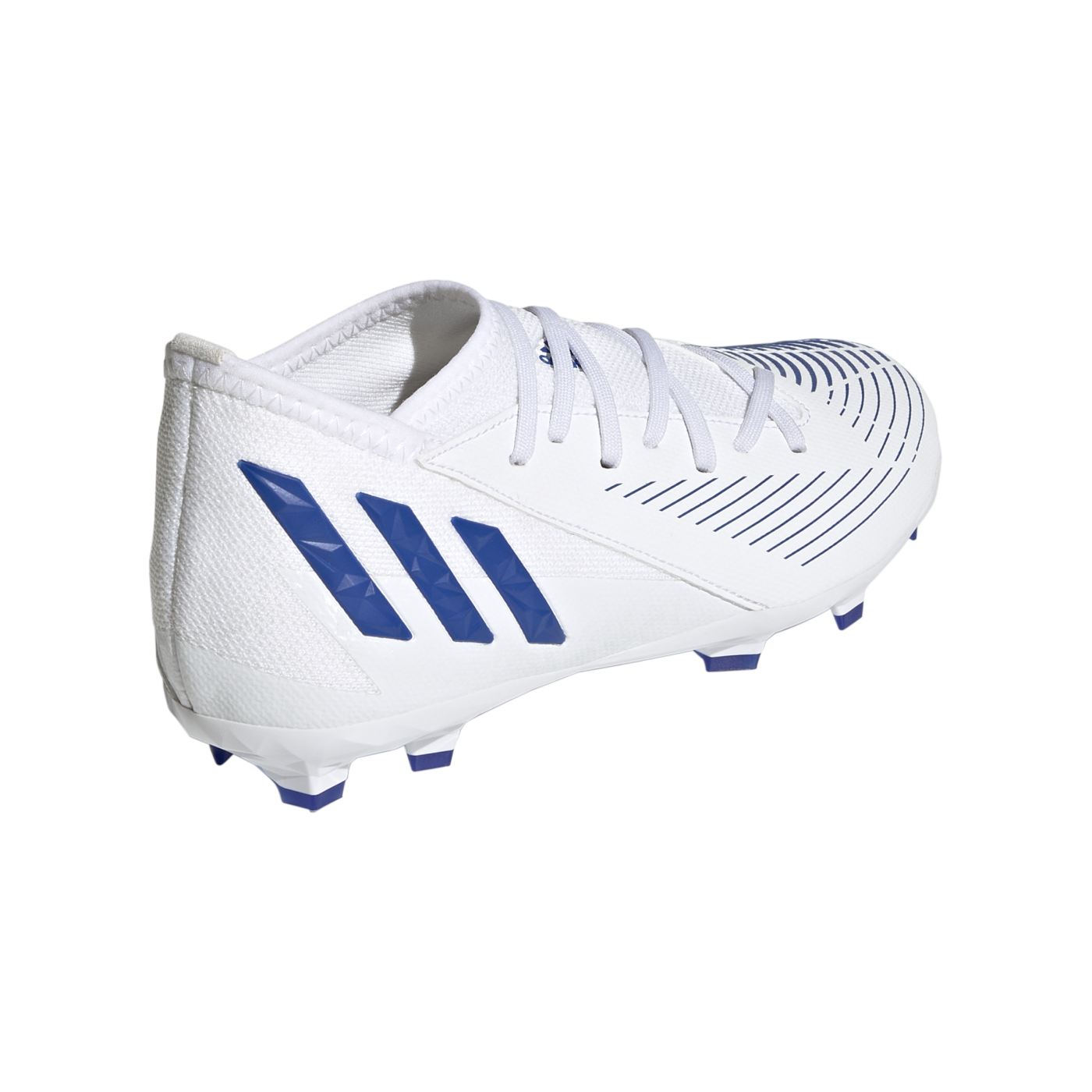 adidas Predator EDGE.3 FG Diamond Edge J Kids Weiss Blau