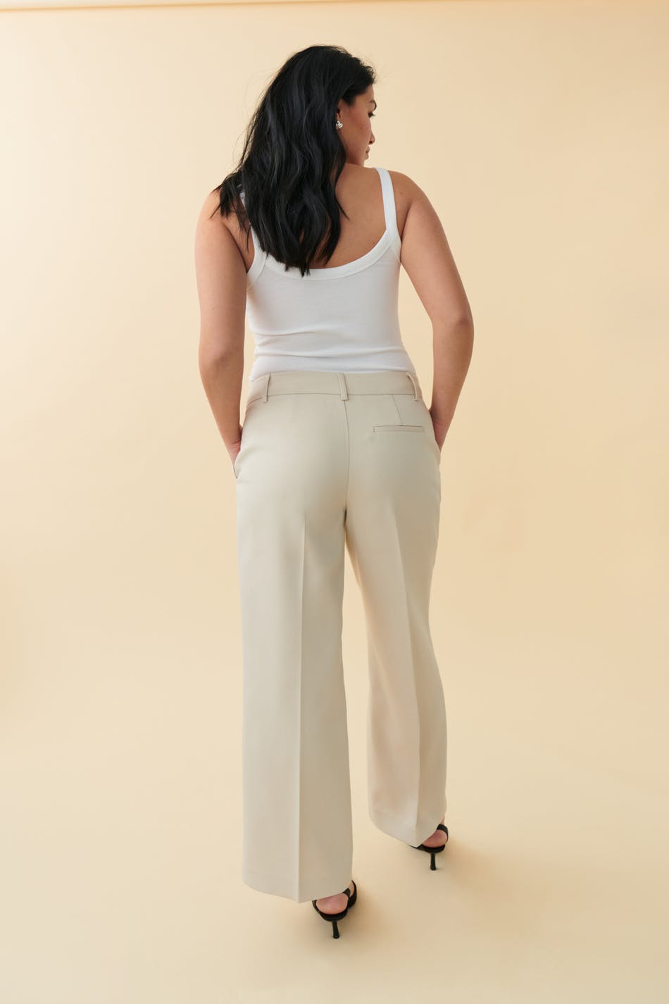 Low waist trousers
