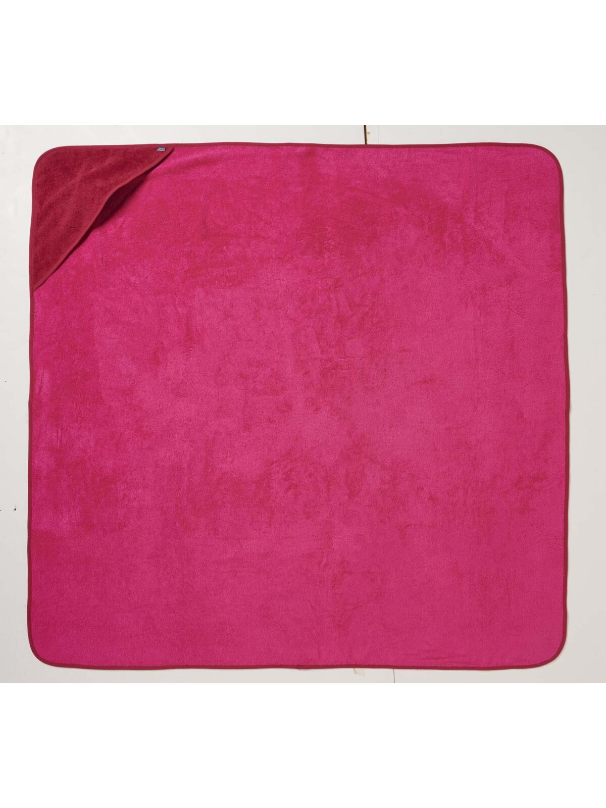 Jako-O Kapuzentuch 140 x 140cm, fuchsia