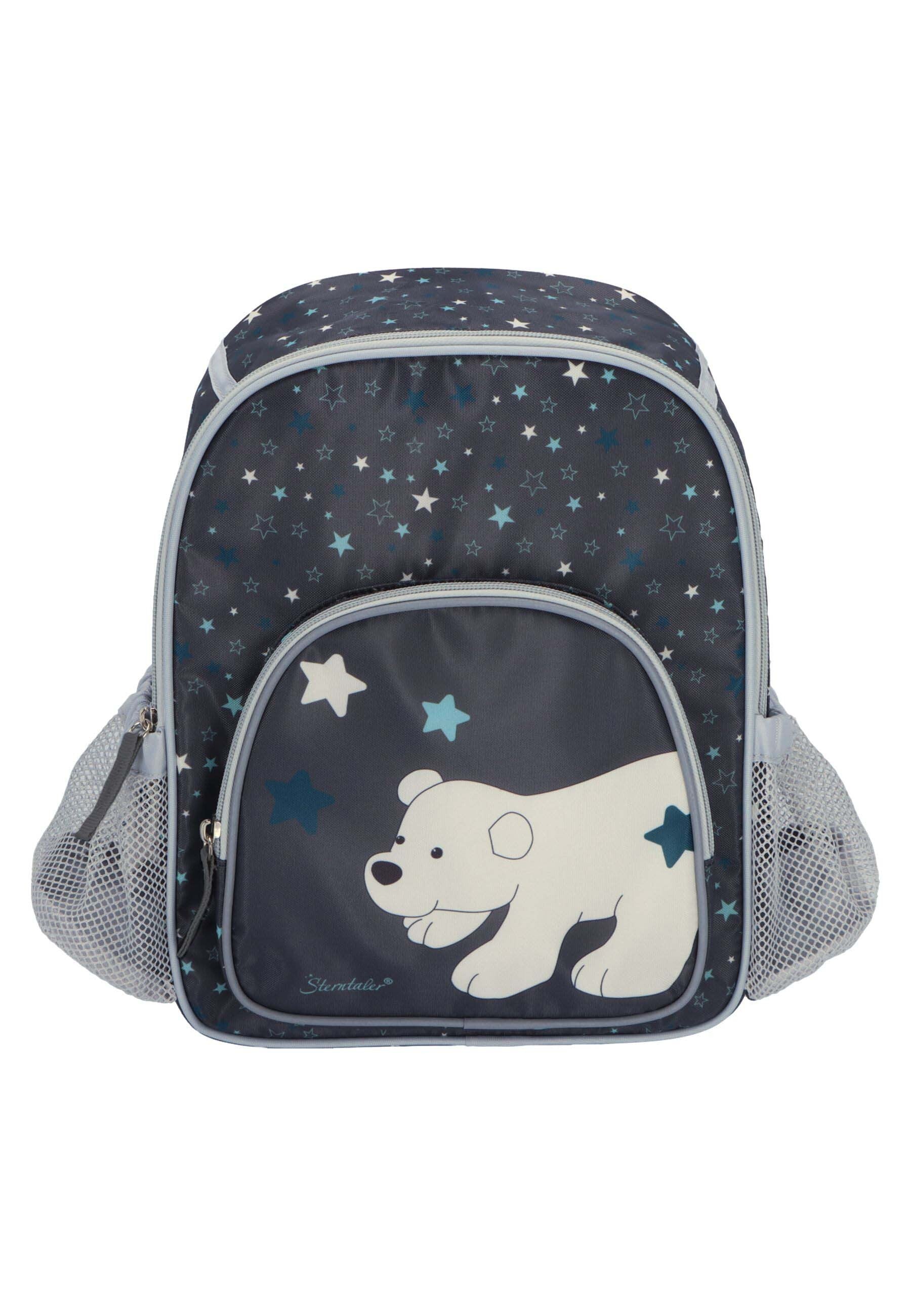 Kindergarten Rucksack Eisbär Elia in Eisengrau, 5L