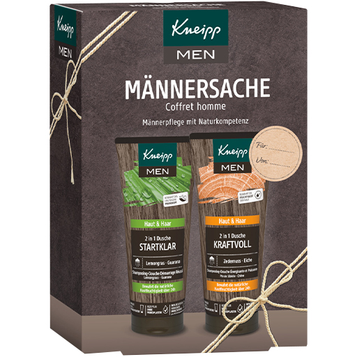 KNEIPP MEN Geschenkset MÄNNERSACHE  2X200 ml  Duschgel