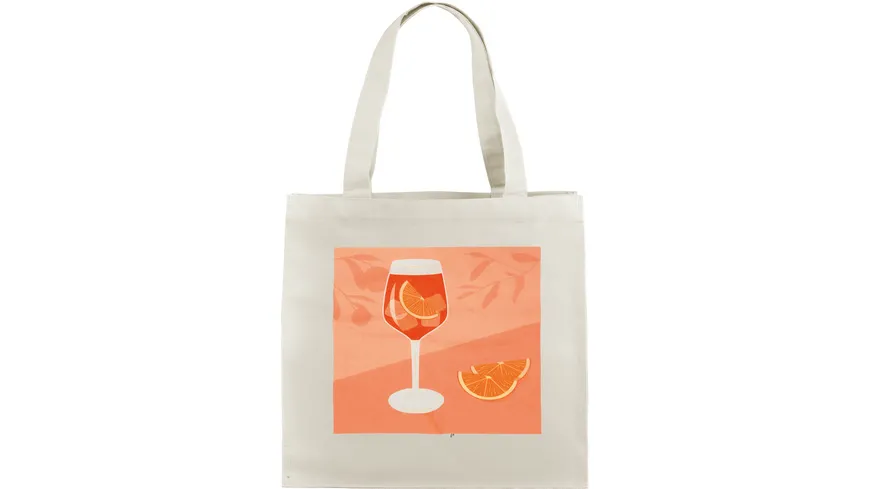TRENDSHOP Einkaufstasche orange