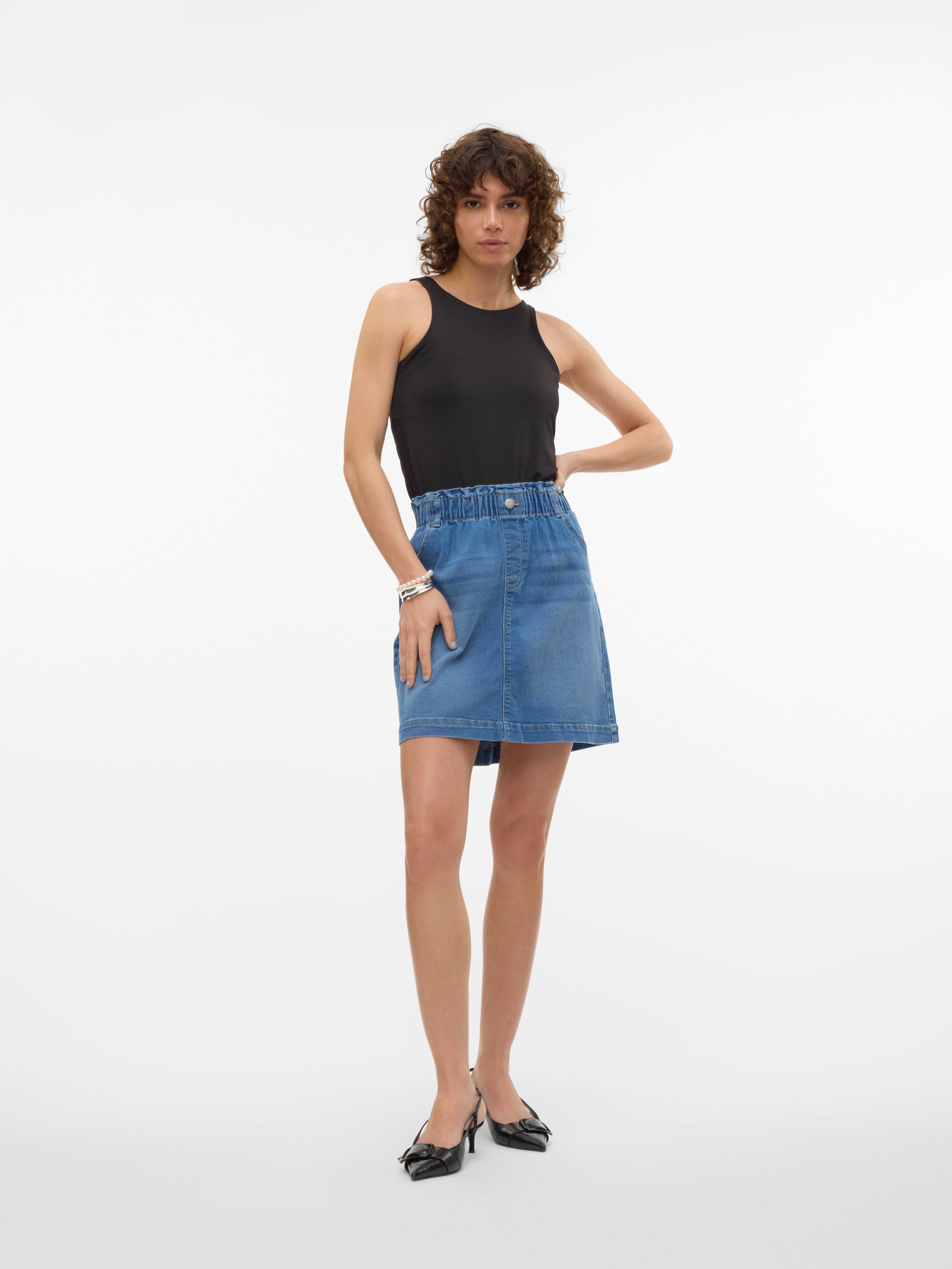 VMALMA Mittlere Taille Kurzer Rock
