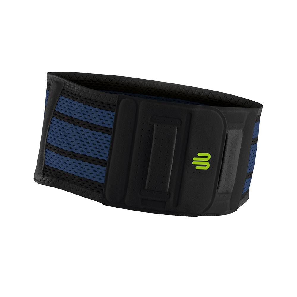 Sports Back Support Rückenbandage - Schwarz, Dunkelblau