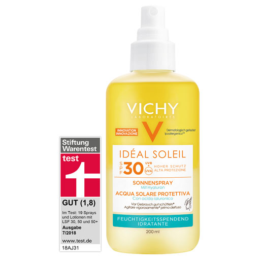 VICHY IDEAL Soleil Sonnenspray Hyaluron LSF 30  200 ml  Spray