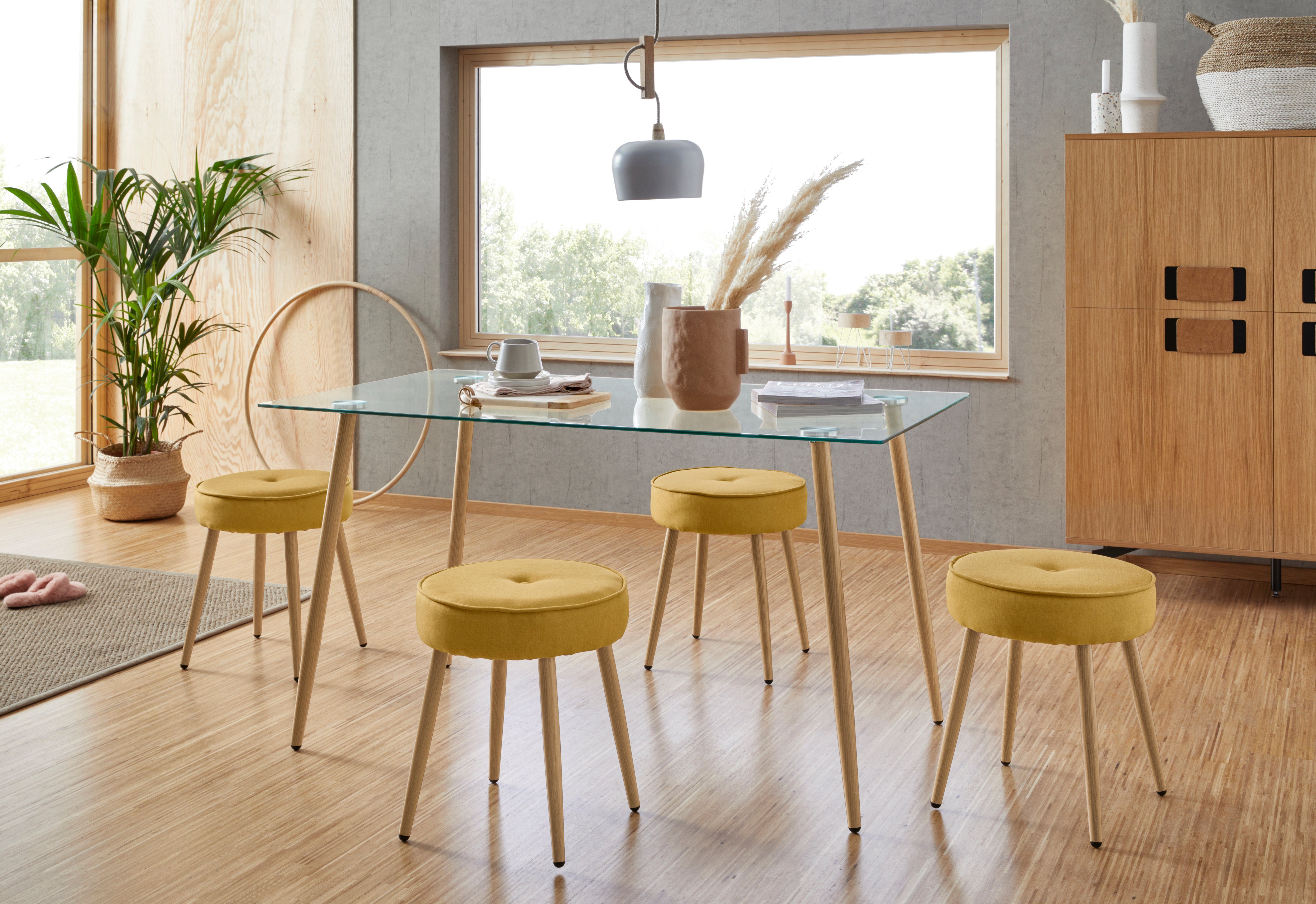 INOSIGN Glastisch Miller, Breite 140 cm
