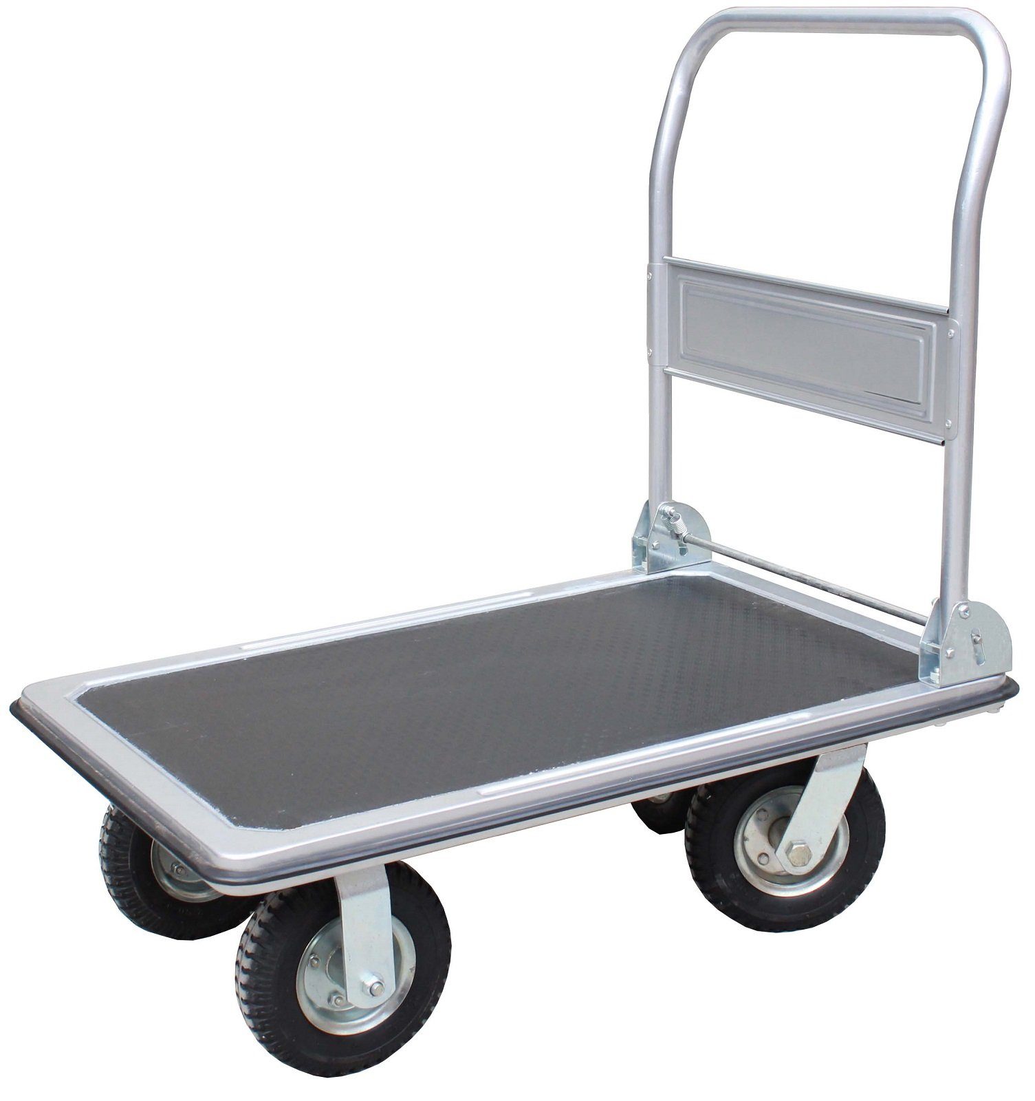 TRUTZHOLM Transportwagen Plattformwagen 300 kg luftbereift Transportwagen Handwagen Transportka