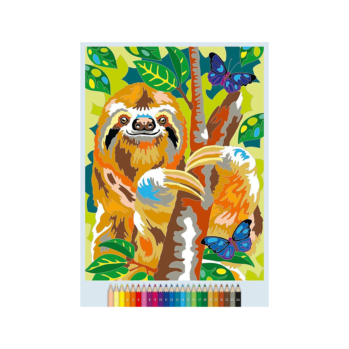 Ravensburger Malen nach Zahlen Animal Dreams - 64 Seiten - 24 Farben - Malbuch mit nummerierten Ausmalfeldern für fortgeschrittene Fans der Reihe