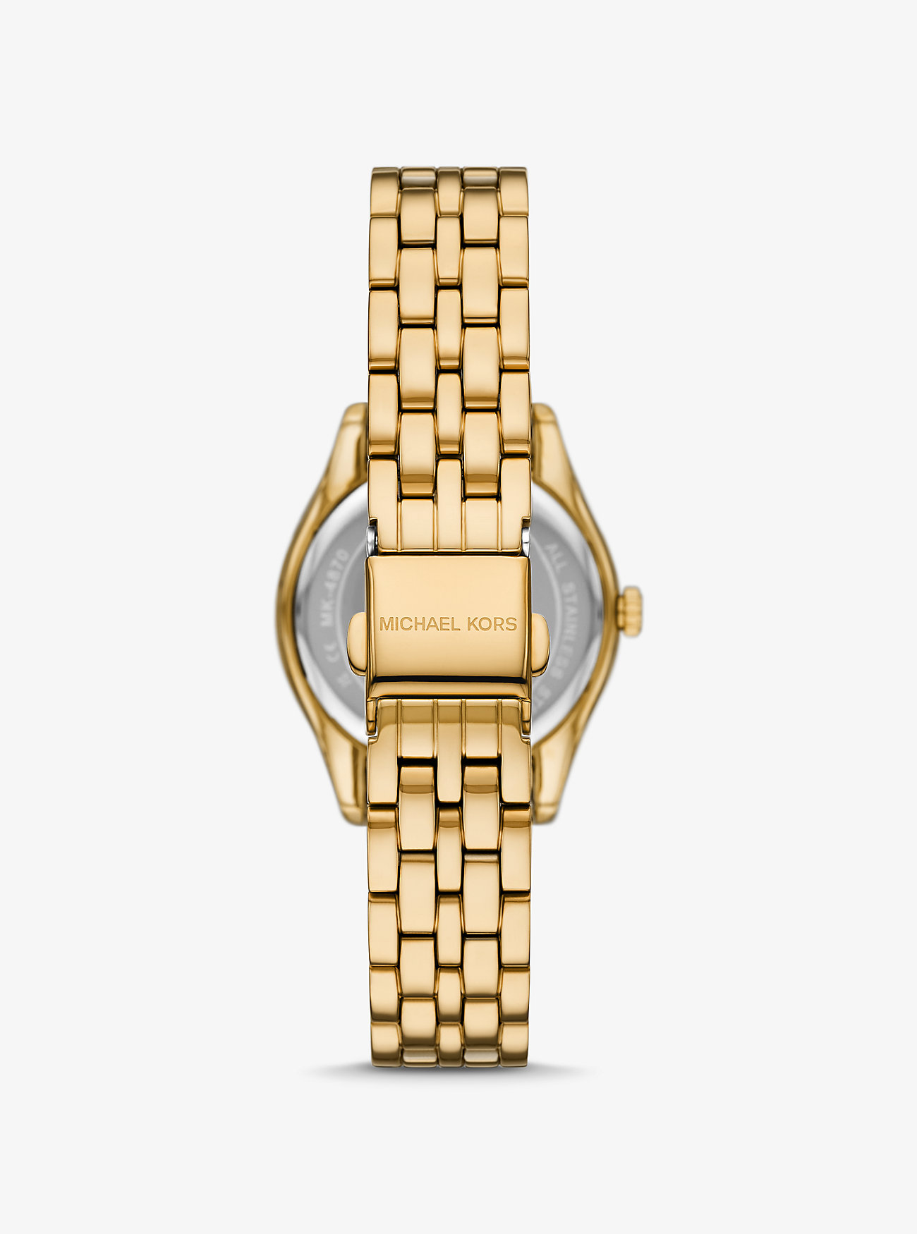 Mini Harlowe  Pavé Gold-Tone Watch - GOLD
