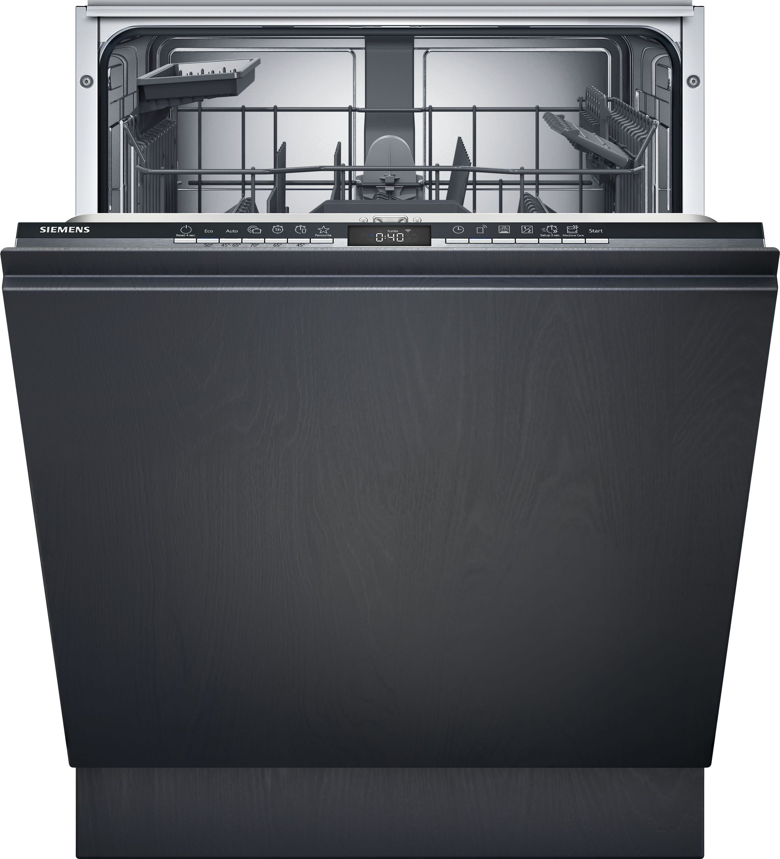 SIEMENS vollintegrierbarer Geschirrspüler iQ300, SN63EX02AE, 13 Maßgedecke
