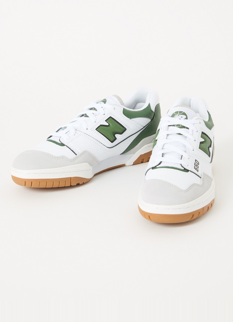 Sneakers New Balance 550 in pelle con dettagli in camoscio