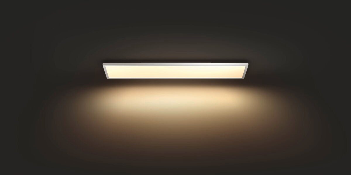 Philips Hue LED Deckenleuchte Surimu Panel, LED fest integriert