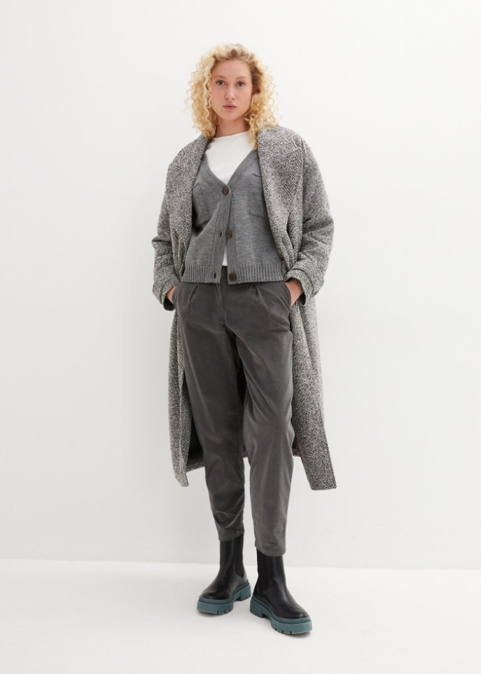Cordhose Balloon-fit mit Bio - Baumwolle