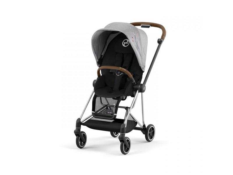 Poussette MIOS 3 châssis Rose Gold habillage Fashion Koi