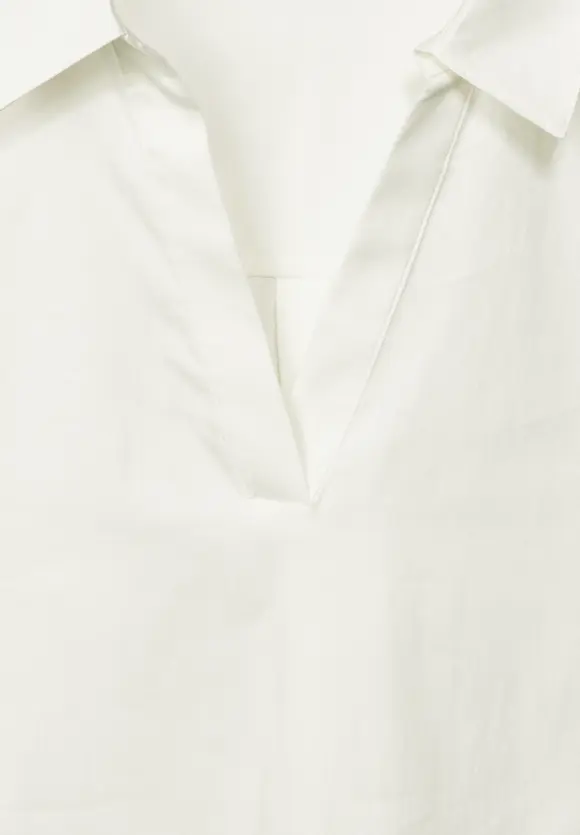 CECIL Splitneckbluse mit Kragen