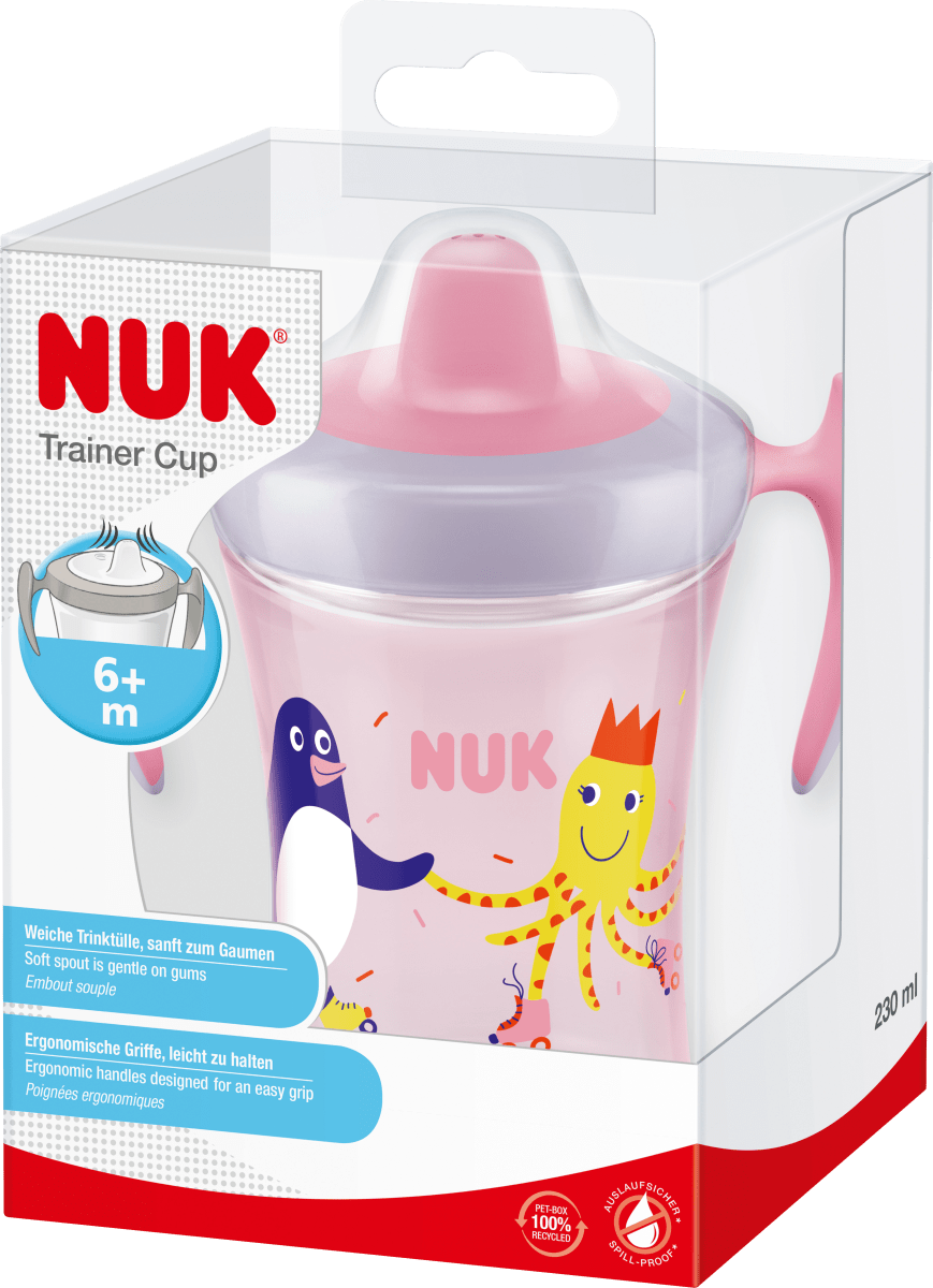 Trinklernflasche Evolution Trrainer Cup rosa, 230 ml, 1 St