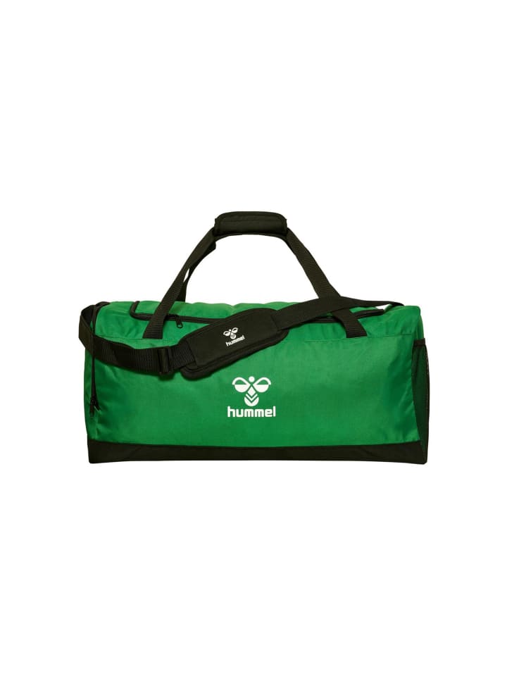 Hummel Sporttasche mit Schultergurt und stabilem Boden in Grün günstig kaufen