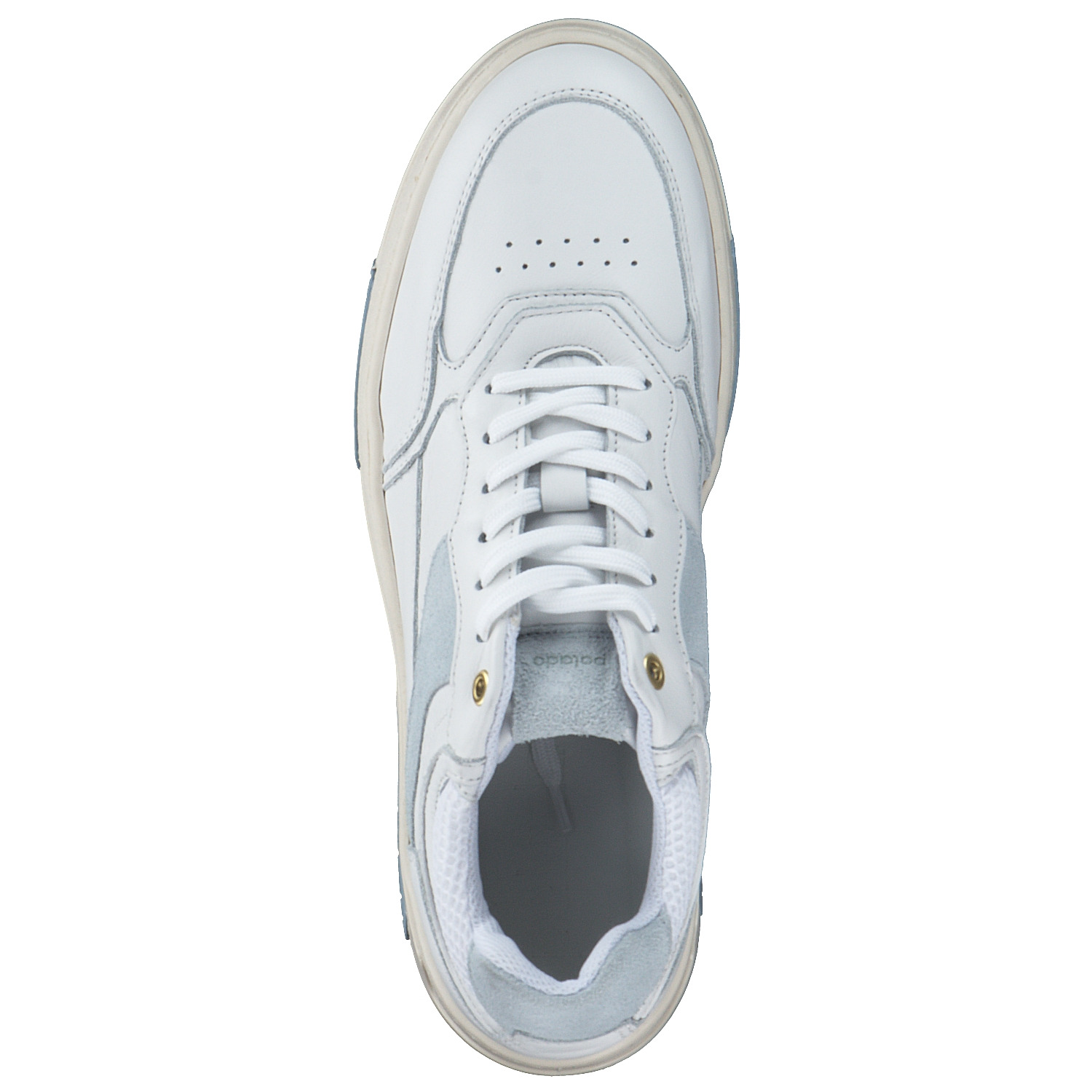Palado S2-2210, Schnürschuhe, Damen, Weiß/Blau