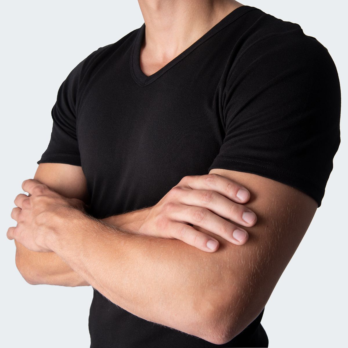 Black Snake Classic Herren V-Neck T-Shirt