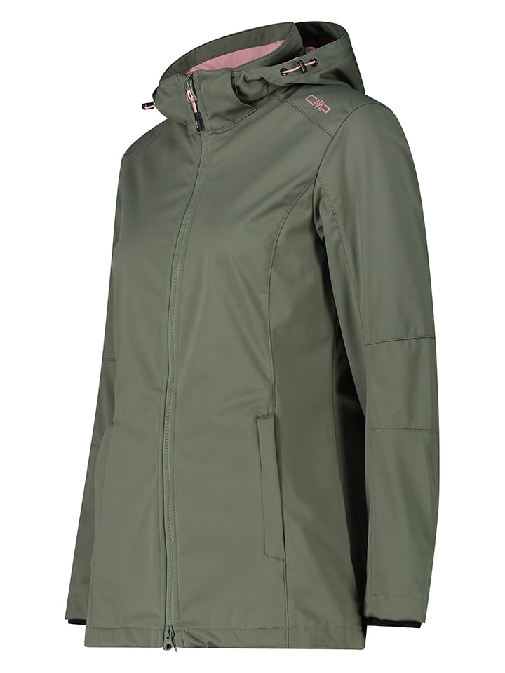 CMP Softshelljacke in Khaki günstig kaufen