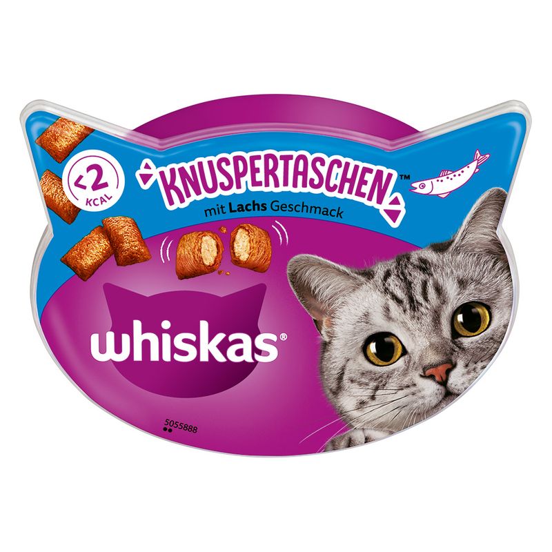 Mixpaket Whiskas Knuspertaschen 16 x 60 g