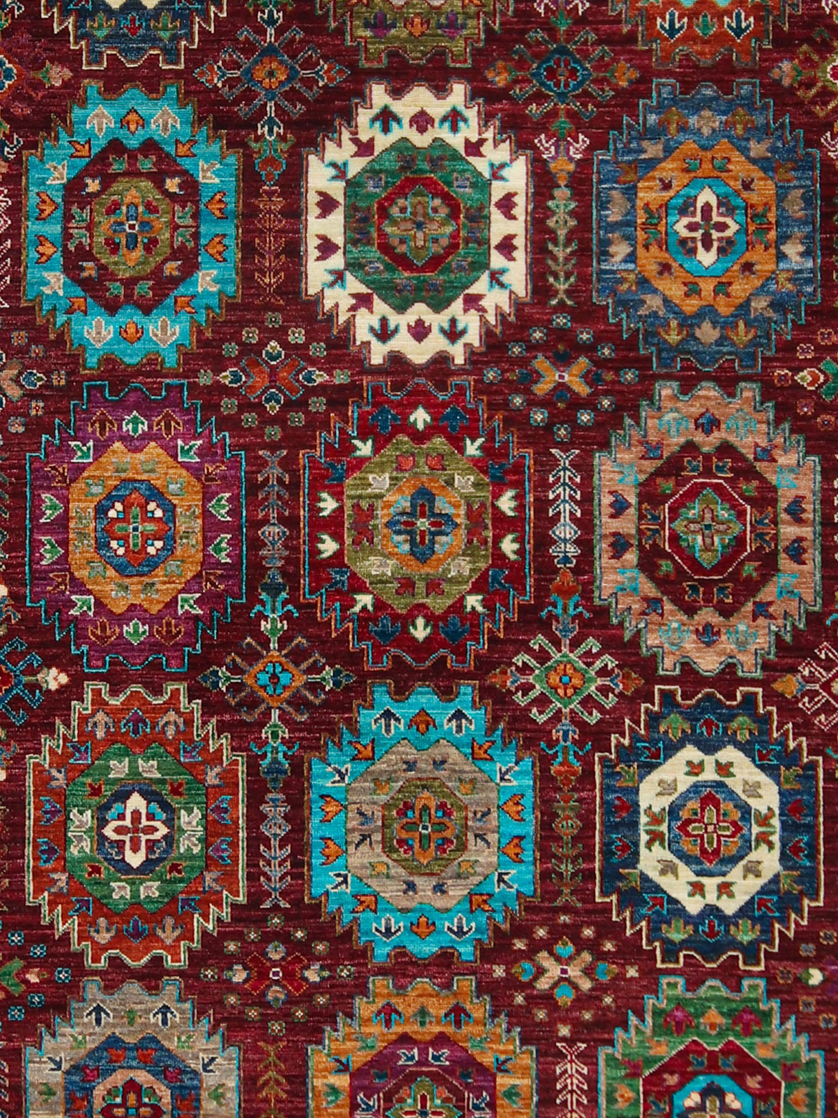 Buchara Ghazni ca. 181 x 261 cm, Unikat / Einzelstück