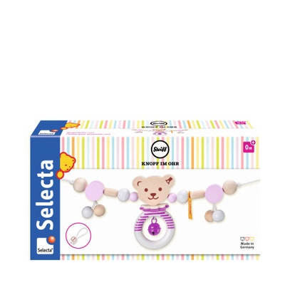 Steiff by Selecta® Wagenkette, 63 cm, rosa