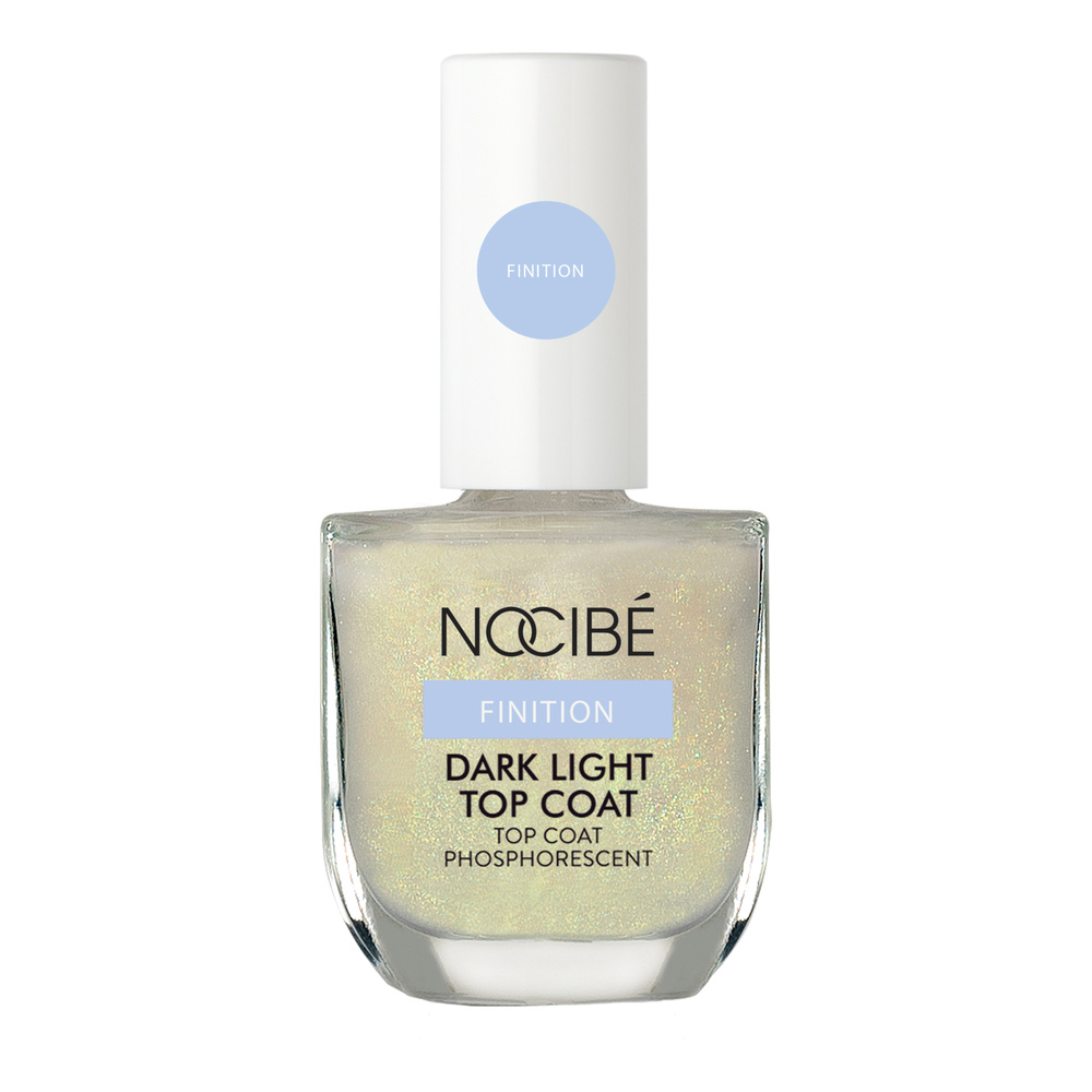 Nocibé Dark Light Top Coat Vernis à ongles Top Coat Phosphorecent