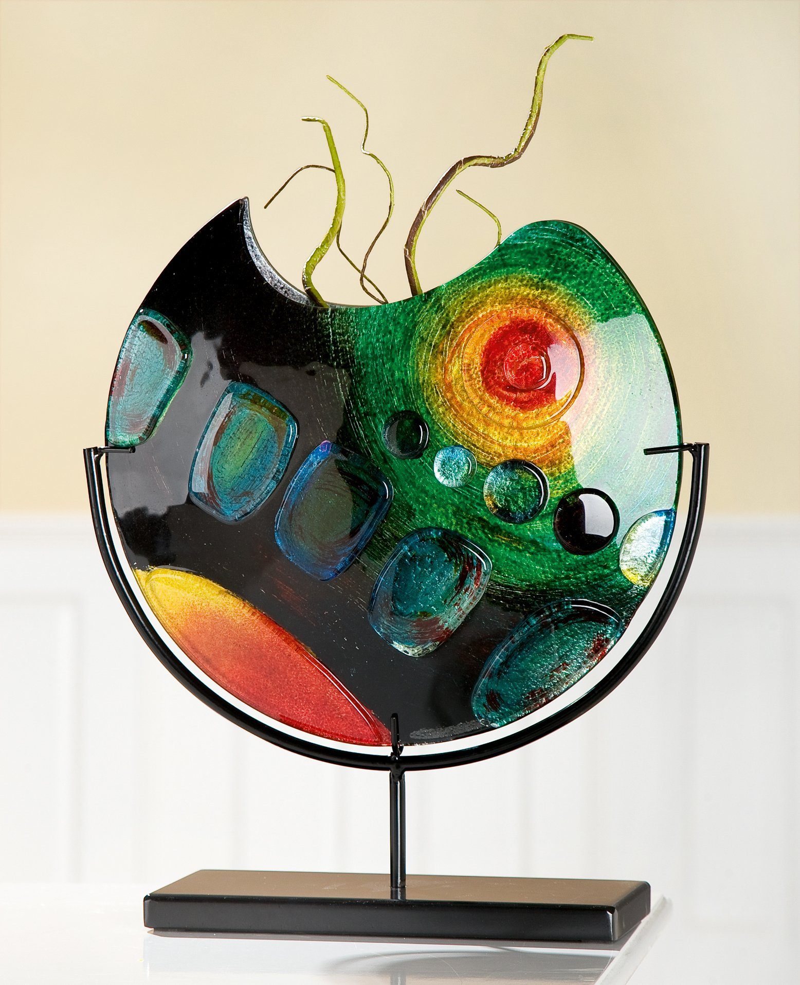 GILDE GLAS art Dekovase Sunrise (1 St), aus Glas