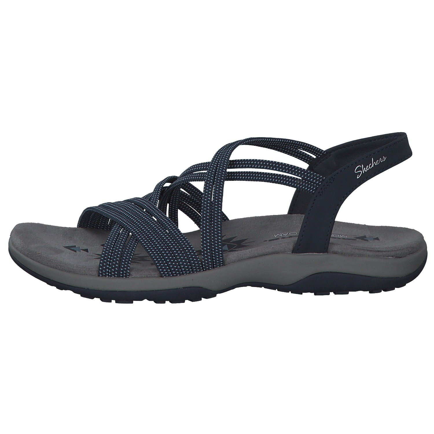 Skechers 163117, Klassische Sandalen, Damen, Blau