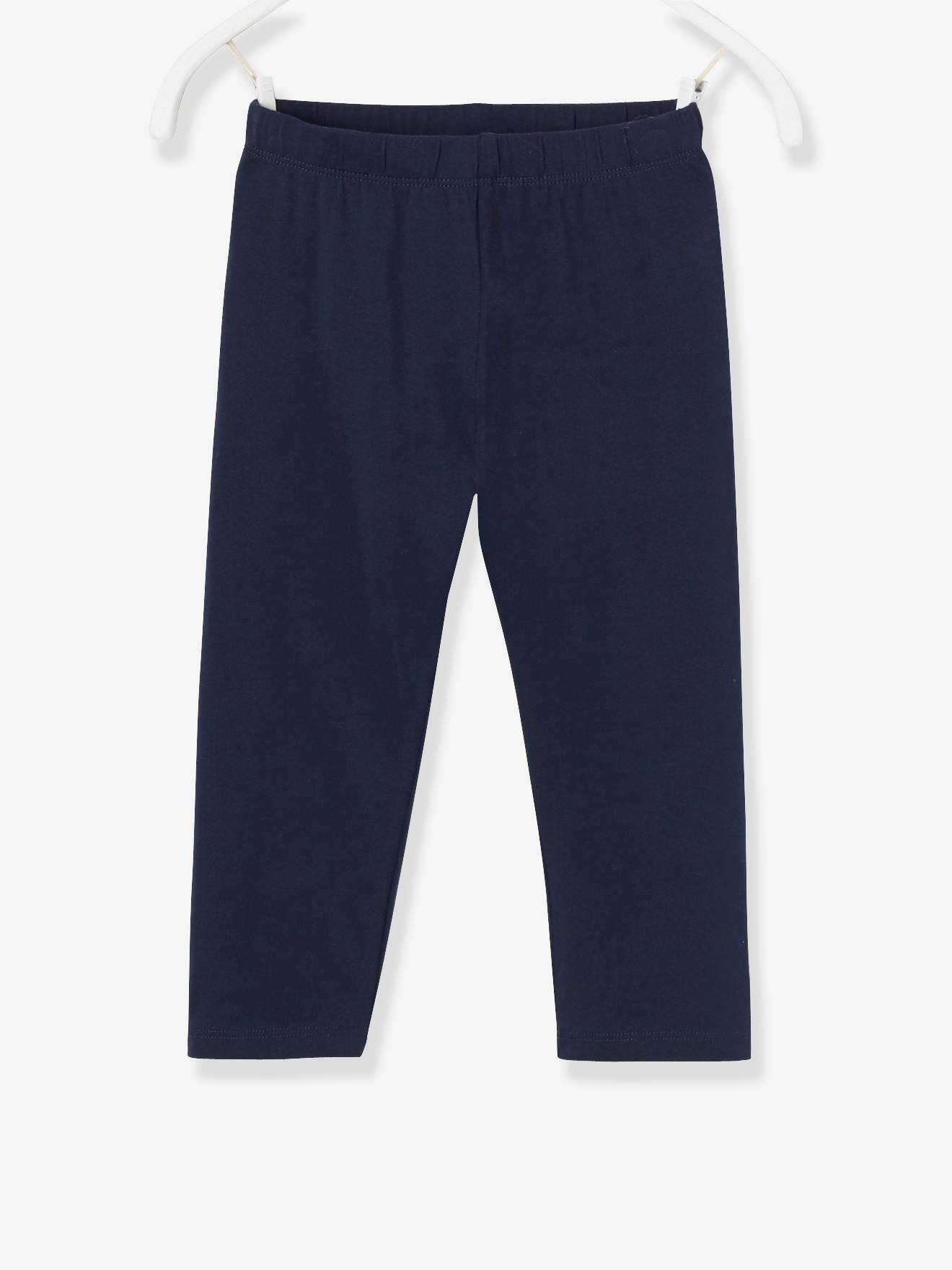 Vertbaudet 3/4-Leggings für Mädchen BASIC Oeko-Tex - weiß