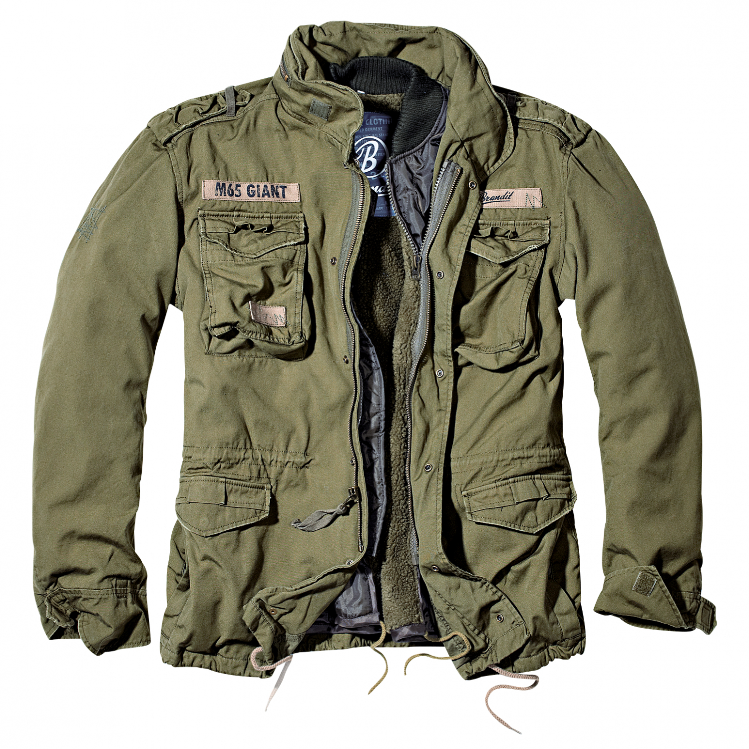 Brandit Herren Winterjacke M-65 Giant
