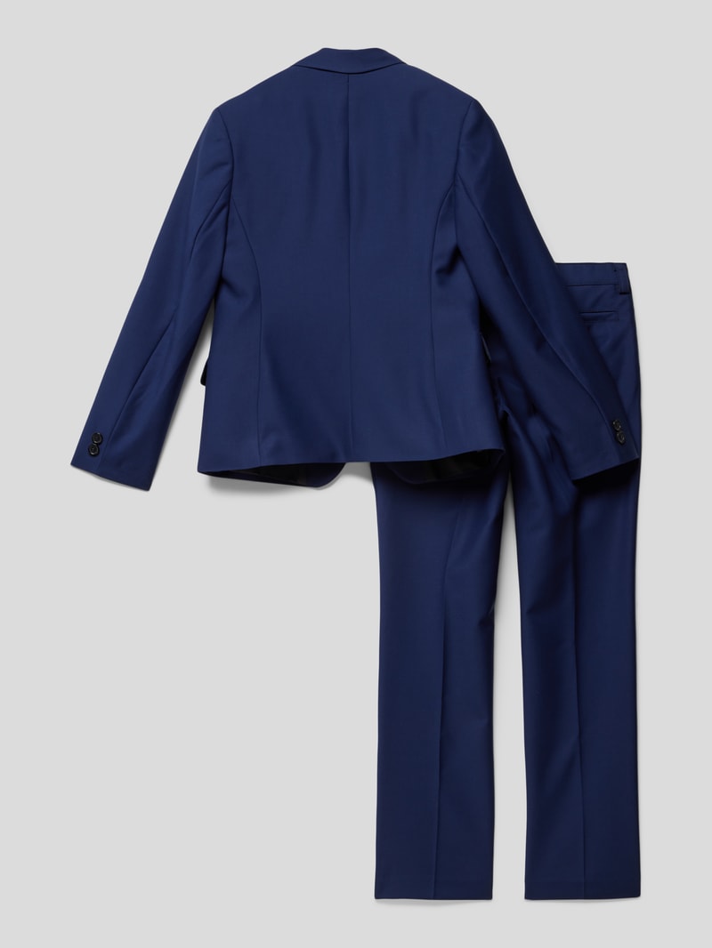 Anzug mit 2-Knopfleiste in blau